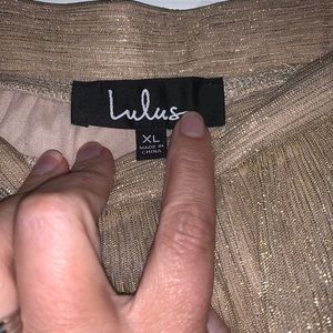 Gold shimmering Skirt